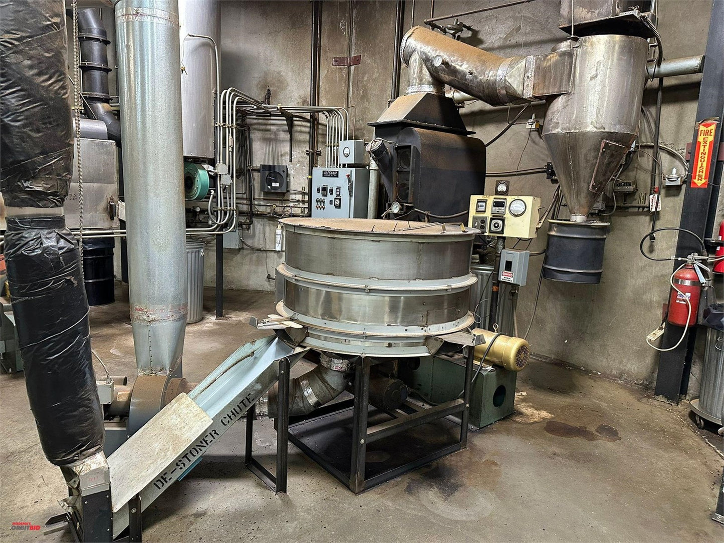 35kg Sivetz Coffee Roaster half bag (75lbs in 8 minutes) with all accessories!