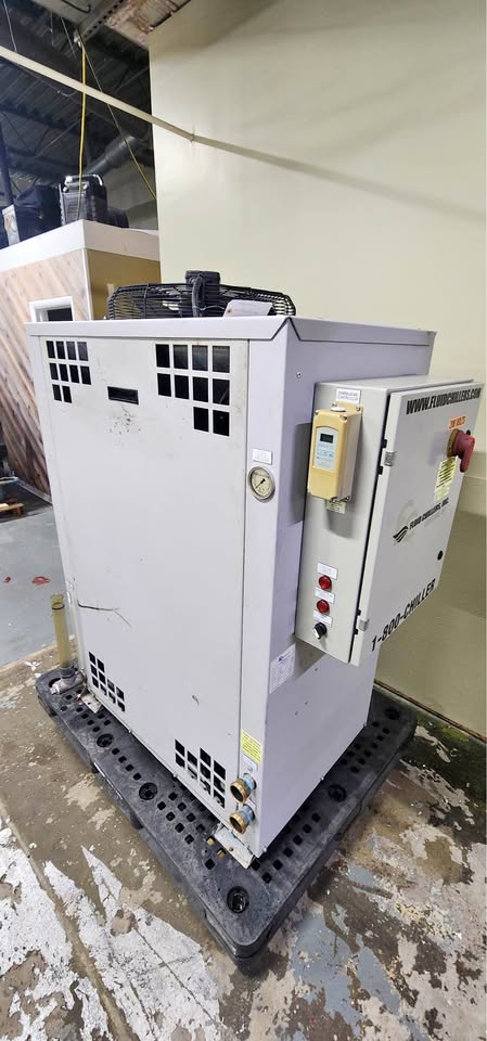 (Reduced!) 5HP Fluid Chillers-Glycol Chiller – 208V 3-Phase