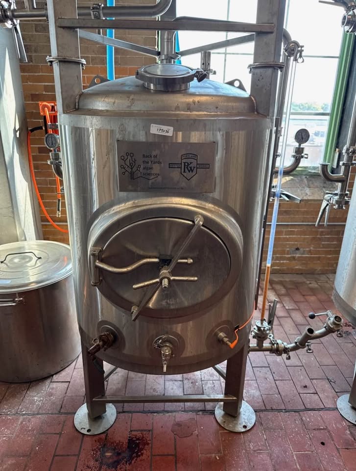 (4) 3.5BBL Stackable Jacketed Brite Tanks