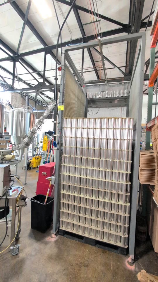 Semi Auto- Wild Goose Full Sized Pallet Depalletizer