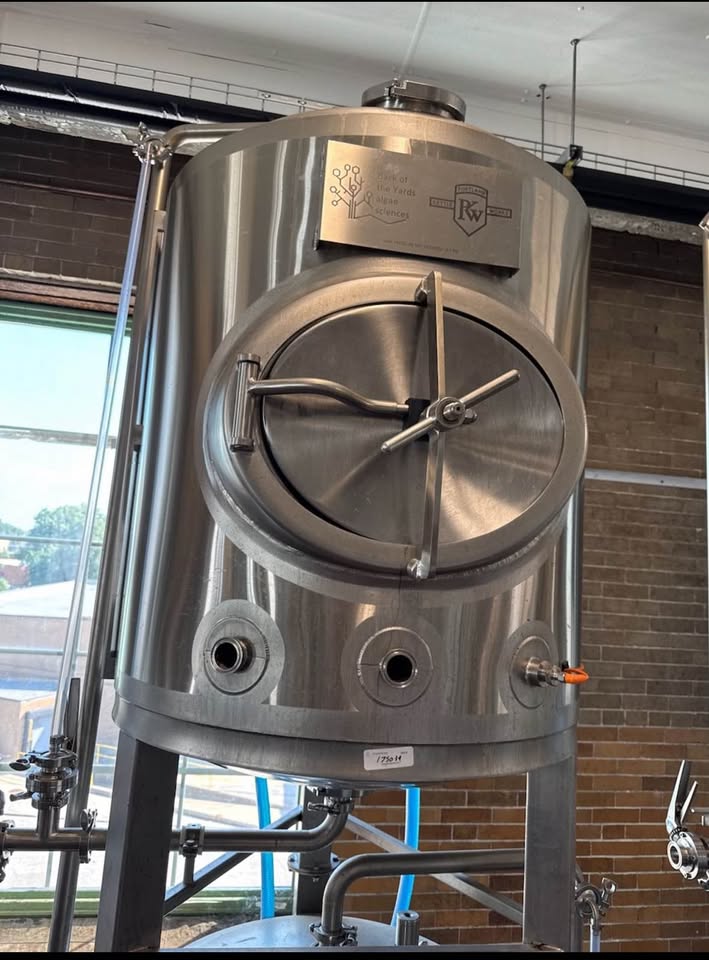 (4) 3.5BBL Stackable Jacketed Brite Tanks
