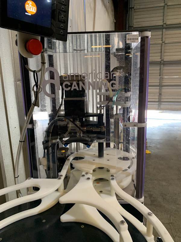 Used American Canning Machine ACM-04 (Single-Head) – Compact Can Filler & Seamer