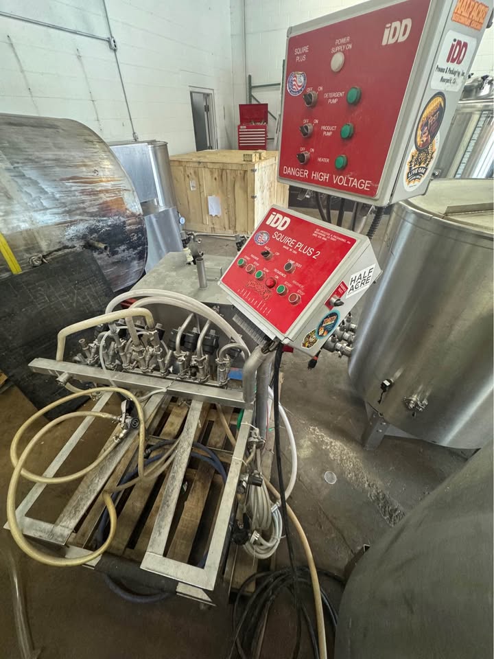 (Reduced!) iDD Square 2-Head Keg Washer – 230V Single Phase