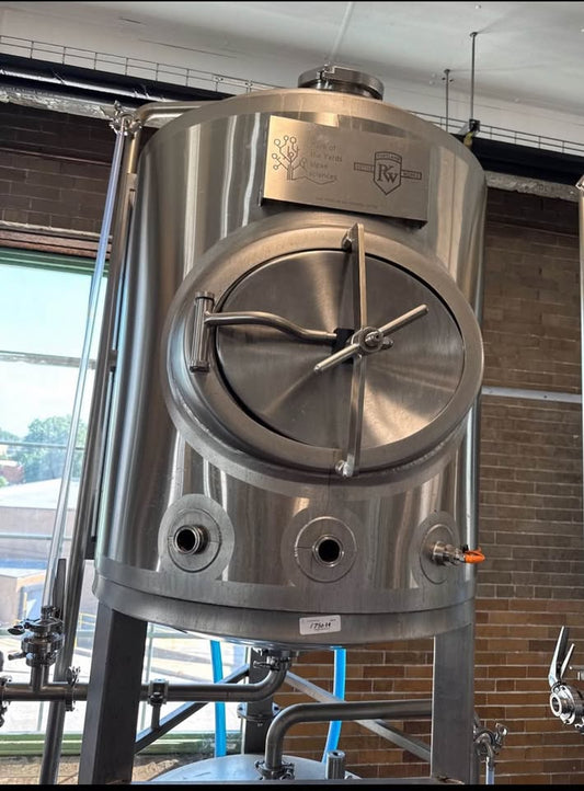 (4) 3.5BBL Stackable Jacketed Brite Tanks($2,390 Each)
