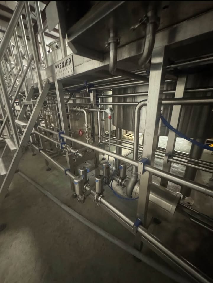 Premier Stainless 30 BBL Automated 4-Vessel Brewhouse — BK/MT/LT/WP/ Controls /Platform/HX/and more!