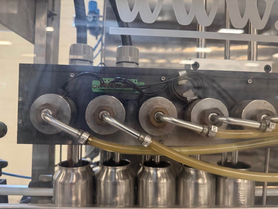 (Reduced!) Cask ACS-100 Canning System 5-Head Filler & Seamer