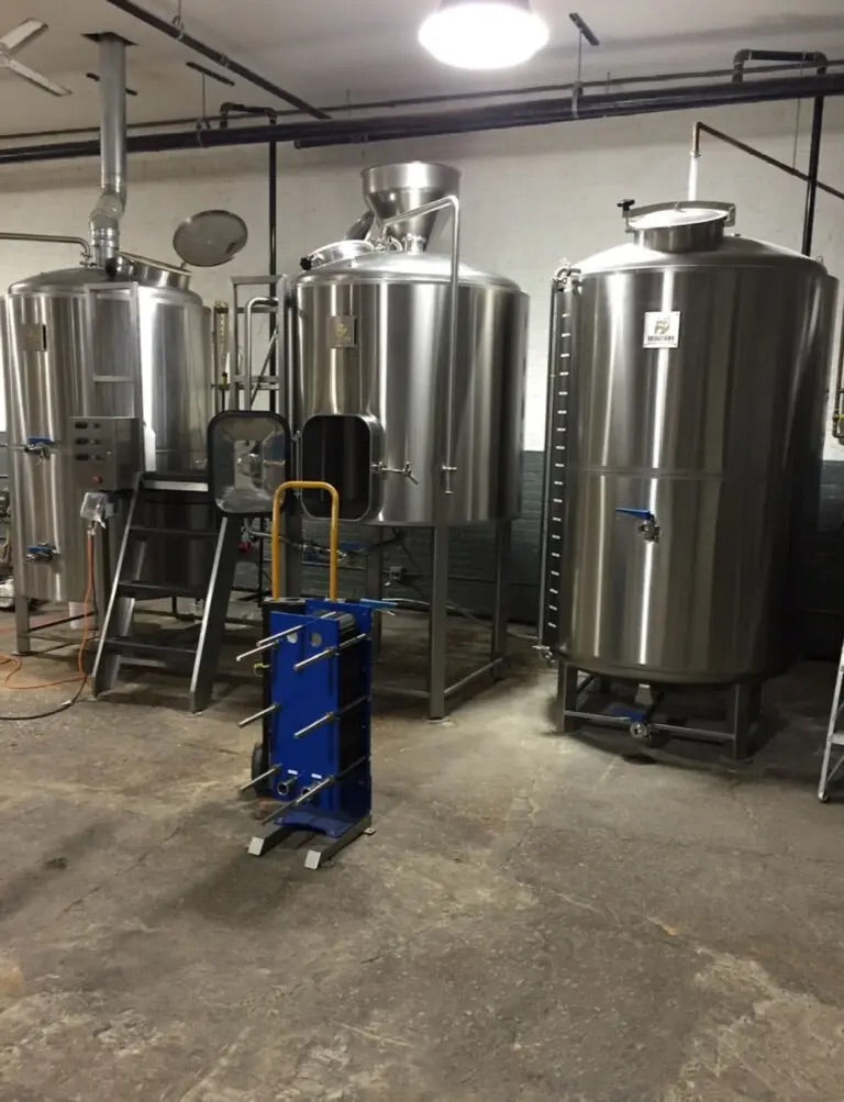 10 BBL Bridgetown 2-Vessel Steam Brewhouse with 20 BBL HLT