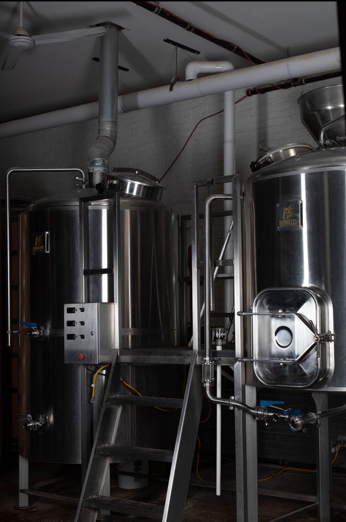 10 BBL Bridgetown 2-Vessel Steam Brewhouse with 20 BBL HLT