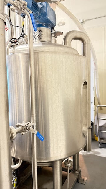 (Reduced!) Lehui 4bbl Steam Brewhouse – Mash/Lauter, Boil Kettle, HLT/CLT Combow/ Controls& Platform