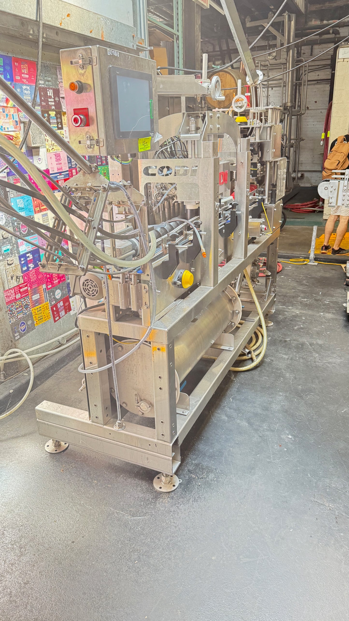 (Reduced!) CODI 6-Head Counter-Pressure Canning Line – 45 CPM