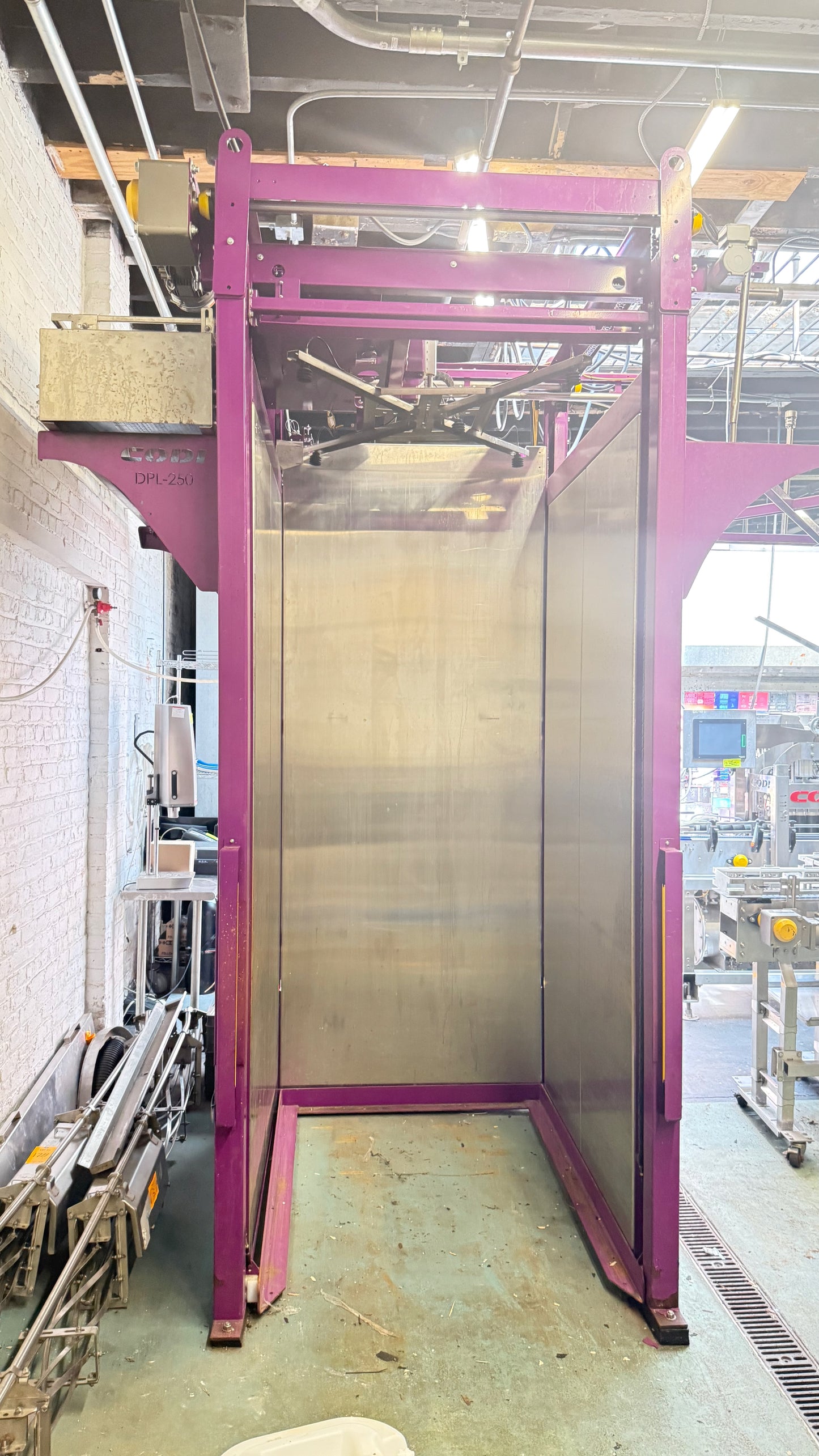 (Reduced!) Automatic CODI DPL-250 Canning Line Depalletizer