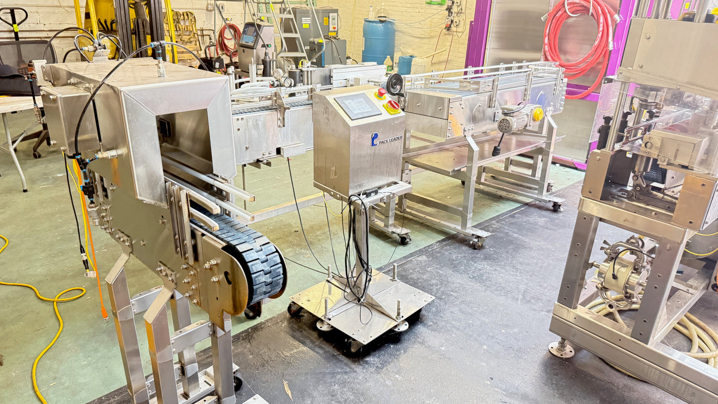 Pack Leader PL-11 (Pro) Canning Line beer can and bottle Labeler