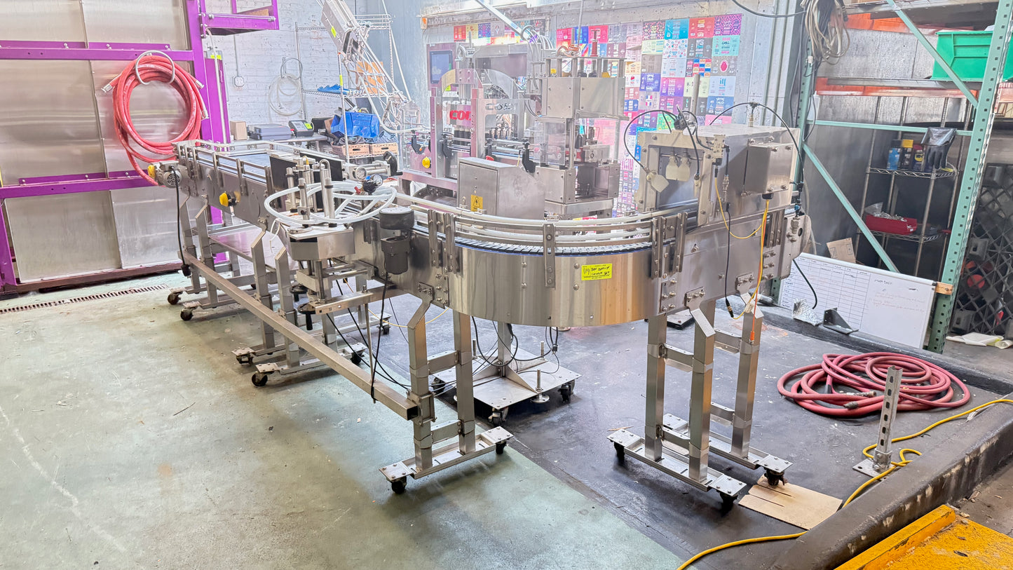 Pack Leader PL-11 (Pro) Canning Line beer can and bottle Labeler