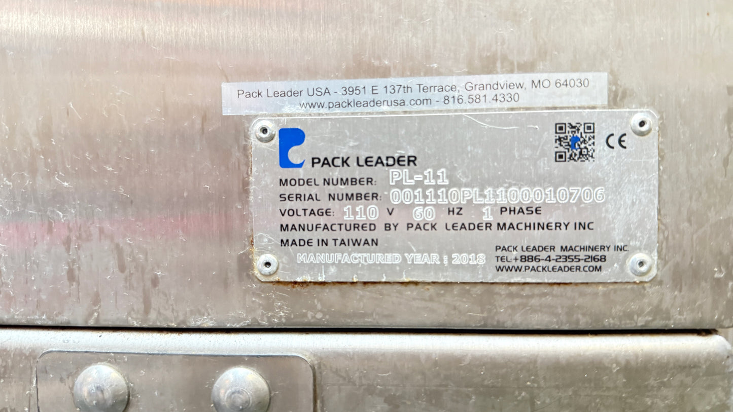 Pack Leader PL-11 (Pro) Canning Line beer can and bottle Labeler