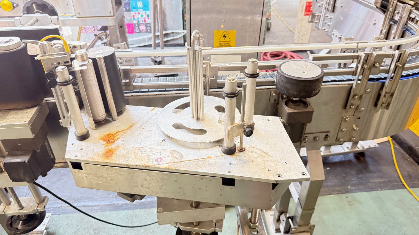 Pack Leader PL-11 (Pro) Canning Line beer can and bottle Labeler