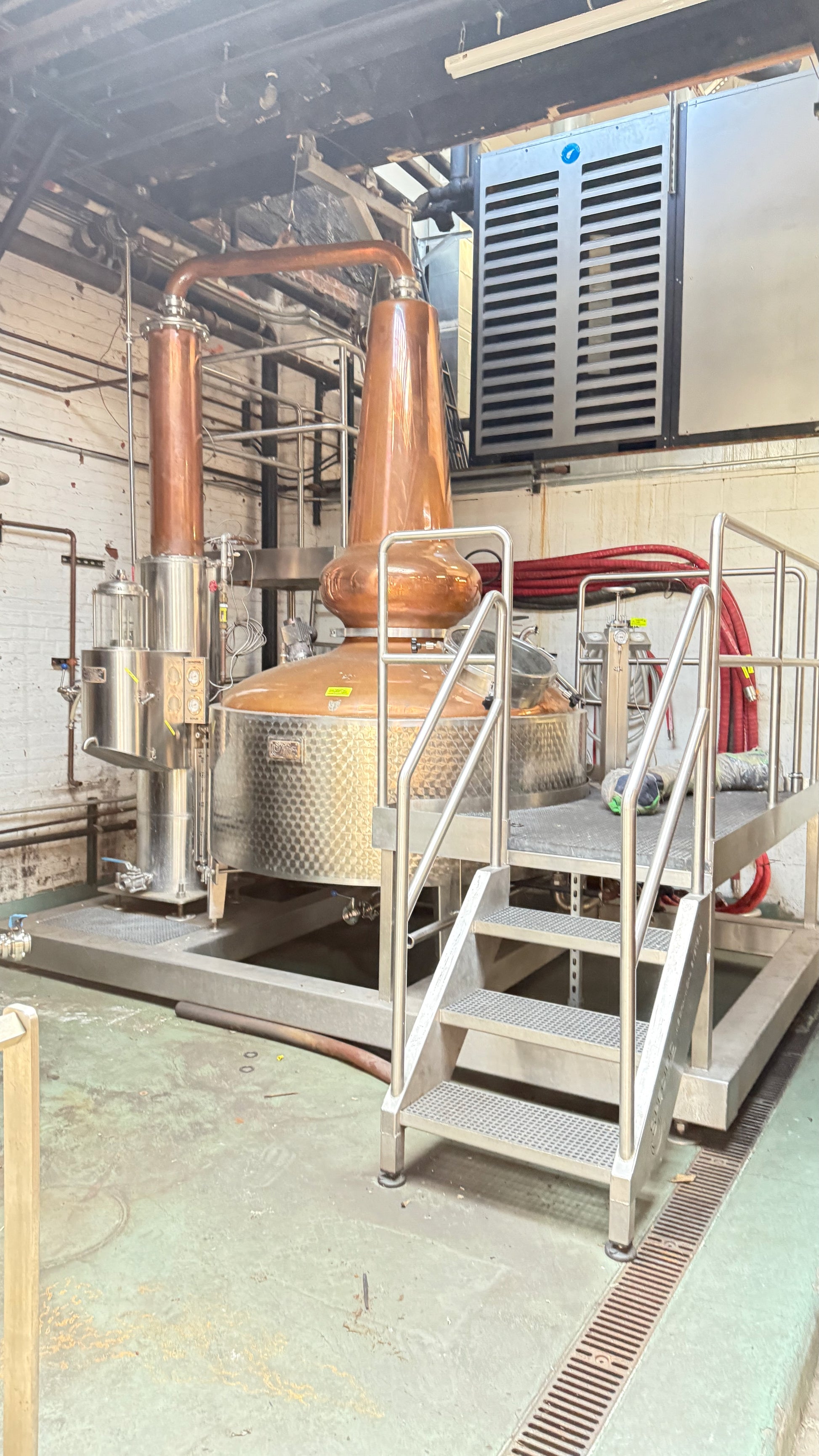 240g Specific Mechanical Distilling Rig Whiskey Scotch Helmet Super Sweet Still Setup! - Brewhouse Equipment Group