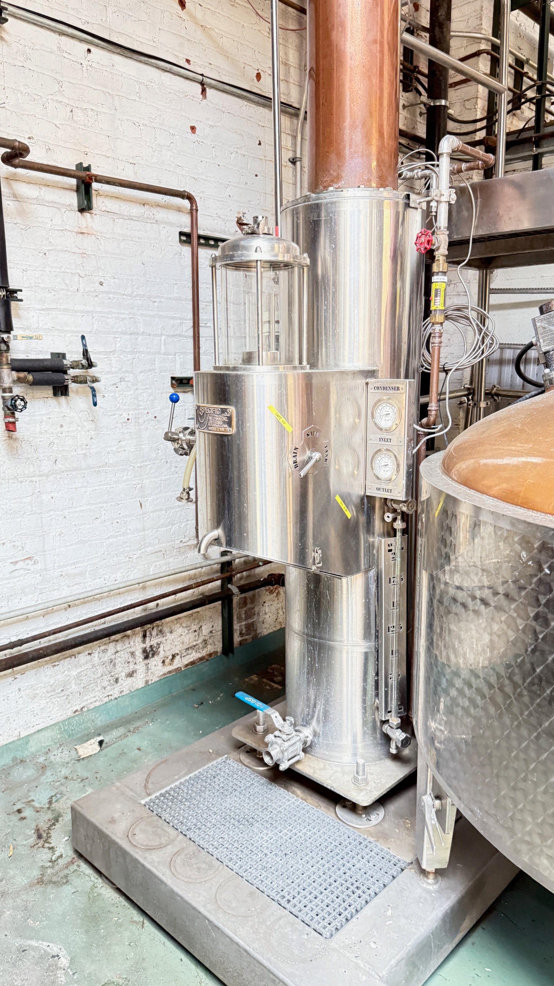 240g Specific Mechanical Distilling Rig Whiskey Scotch Helmet Super Sweet Still Setup! - Brewhouse Equipment Group