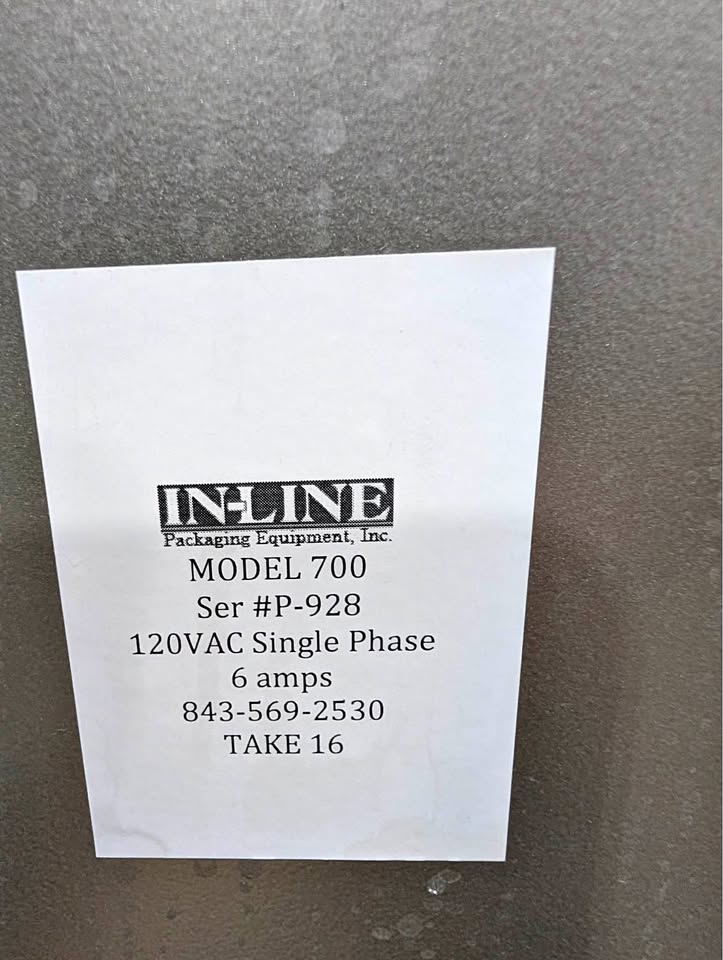 (Reduced!) Paradigm In-LINE Automatic Labeler Model 700