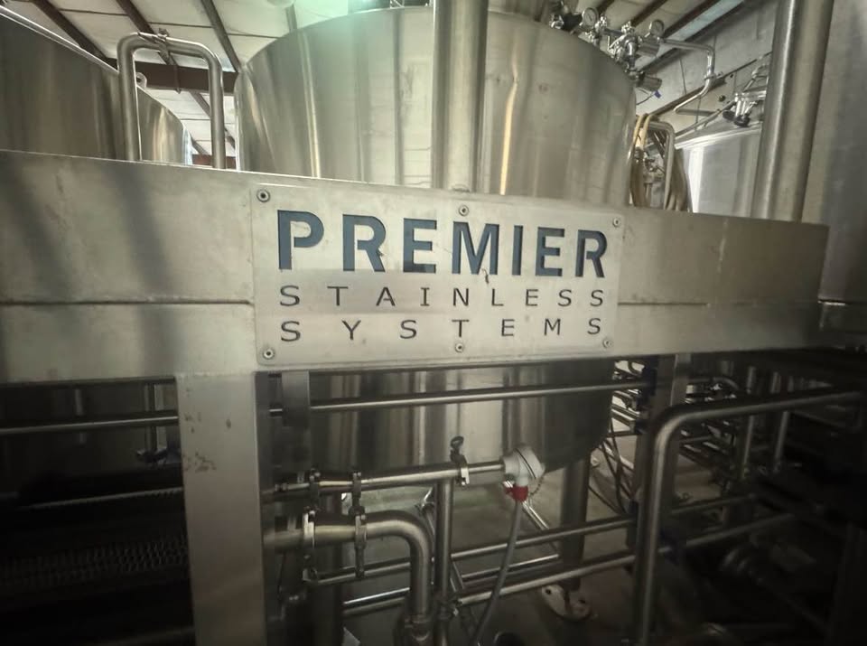 Premier Stainless 30 BBL Automated 4-Vessel Brewhouse — BK/MT/LT/WP/ Controls /Platform/HX/and more!