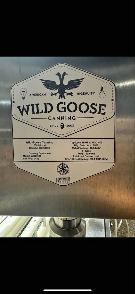 Wild Goose WGC-600 – 4-Head Can Filler (40 CPM)