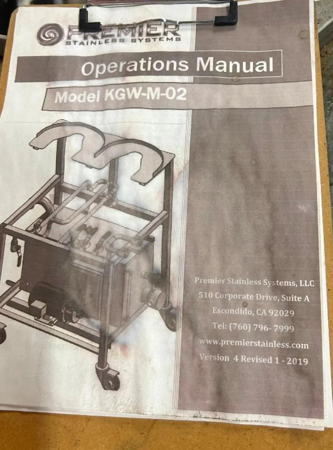Premier Stainless Systems 2-station keg washer/cleaner md kgw-m-02 - Brewhouse Equipment Group