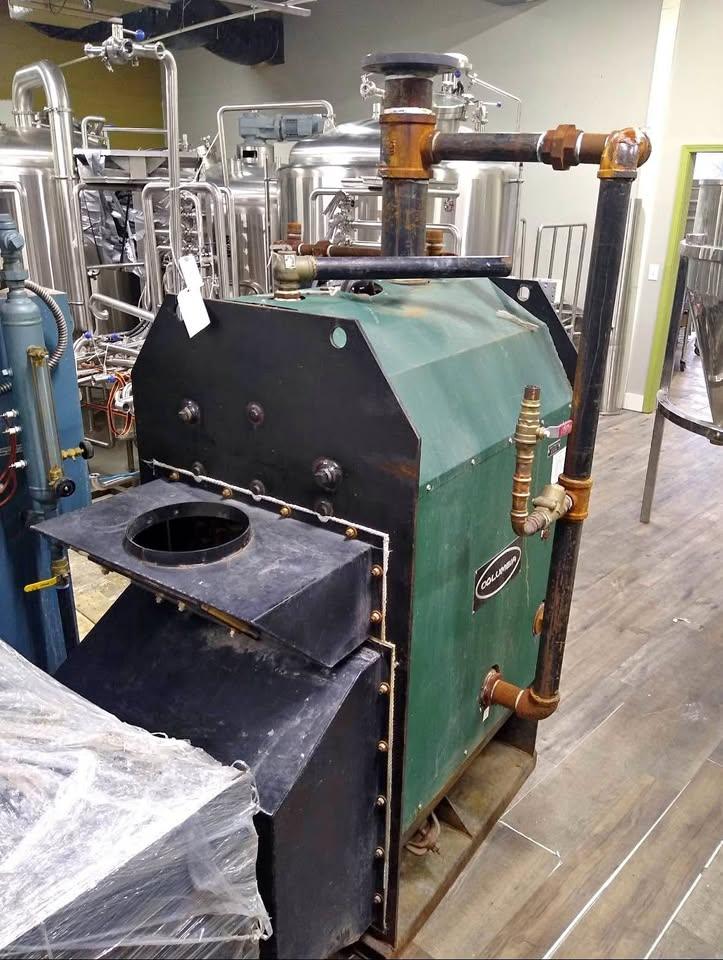 Columbia MPH-20 Steam Boiler - 840,000 BTU w/Feedwater Tank - In Warehouse & Ready to Ship $6,990 - Brewhouse Equipment Group