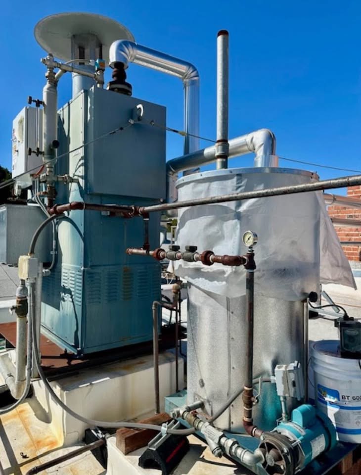 Used Rite W63-S Steam Boiler – 630,000 BTU w/ Infeed & Blowdown Tank