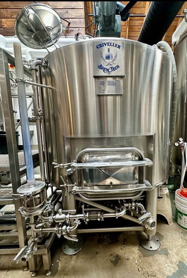 Used 10BBL Criveller 3-Vessel Brewhouse for Sale – w/ HLT, Mash Tun, BK+More! (Freight Available🚛!)