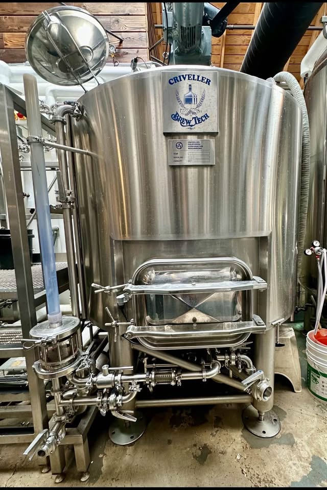 Used 10BBL Criveller 3-Vessel Brewhouse for Sale – w/ HLT, Mash Tun, BK+More! (Freight Available🚛!)