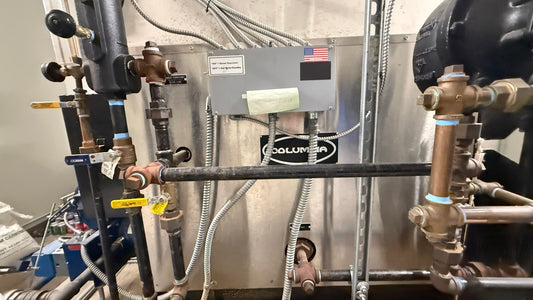 Columbia MPH-40 Steam Boiler – 1,680,000 BTU w/ Feedwater & Blowdown