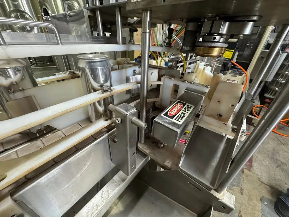 Abe LinCan 65 high speed, dual lane, canning machine
