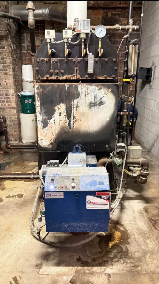 Columbia MPH-60 Steam Boiler – 2,520,000 BTU – w/ Blowdown Tank