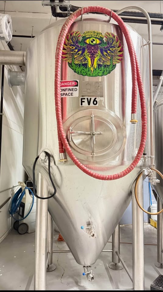 30 BBL Unitank Fermenters – Complete w/ Pipework