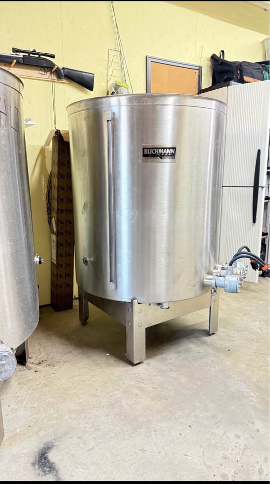 3.5 BBL Blichmann 3-Vessel Brewhouse – HLT, Mash/Lauter, Boil Kettle, Heat Exchanger & Control