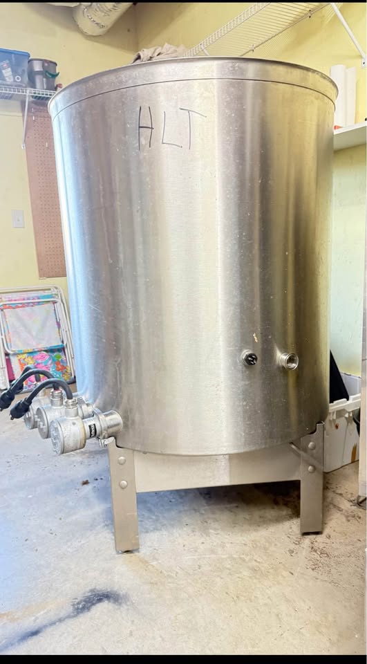3.5 BBL Blichmann 3-Vessel Brewhouse – HLT, Mash/Lauter, Boil Kettle, Heat Exchanger & Control