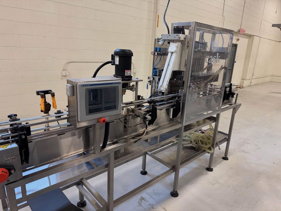 Cask ACS-100 Canning System 5-Head Filler & Seamer