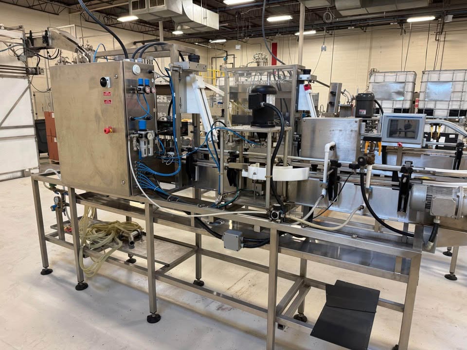 Cask ACS-100 Canning System 5-Head Filler & Seamer