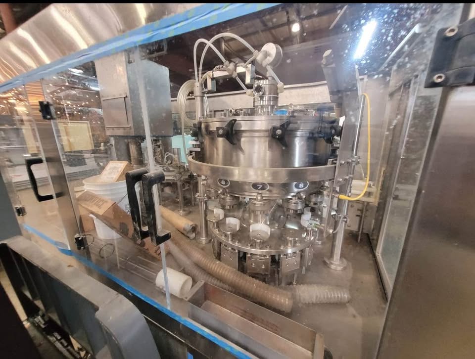 Palmer 12-Head Rotary Isobaric Canning Line – 35 CPM