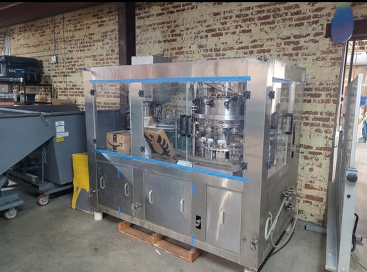 Palmer 12-Head Rotary Isobaric Canning Line – 35 CPM