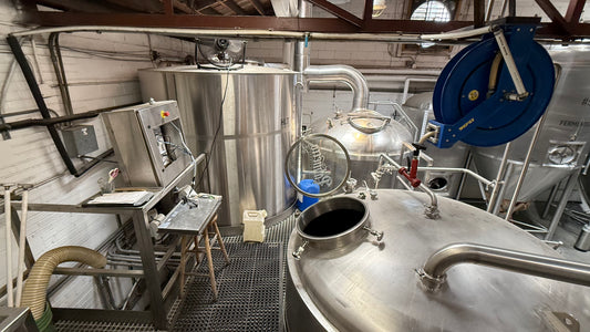 25bbl 3-Vessel Brewhouse w/ 80bbl HLT – Includes Whirlpool, Boil Kettle, Pumps & Pipework