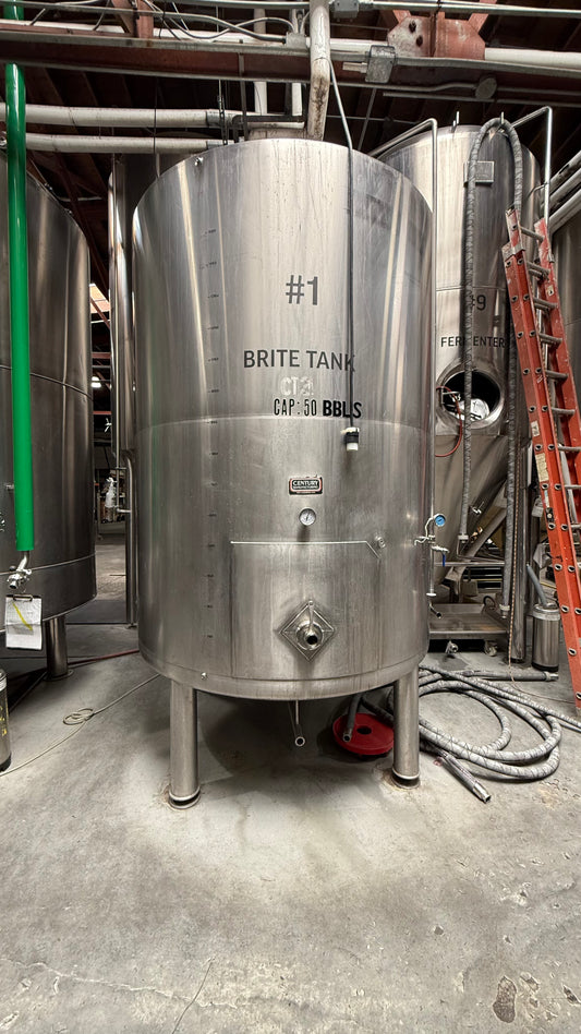 50bbl Brite Tanks – 12’ Tall |Brewery Closure! ($4,990 EACH)
