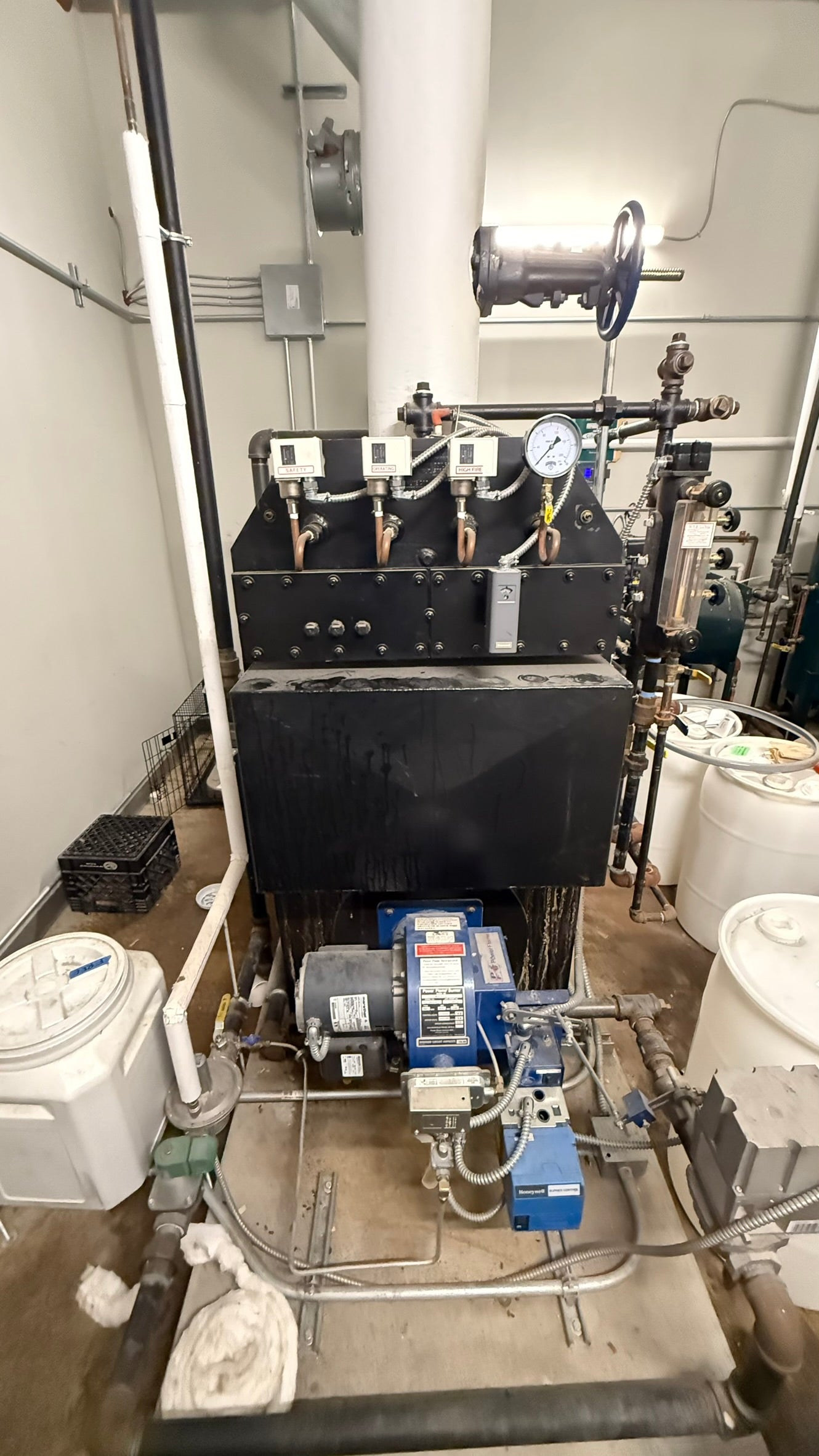 Columbia MPH-40 Steam Boiler – 1,680,000 BTU w/ Feedwater & Blowdown