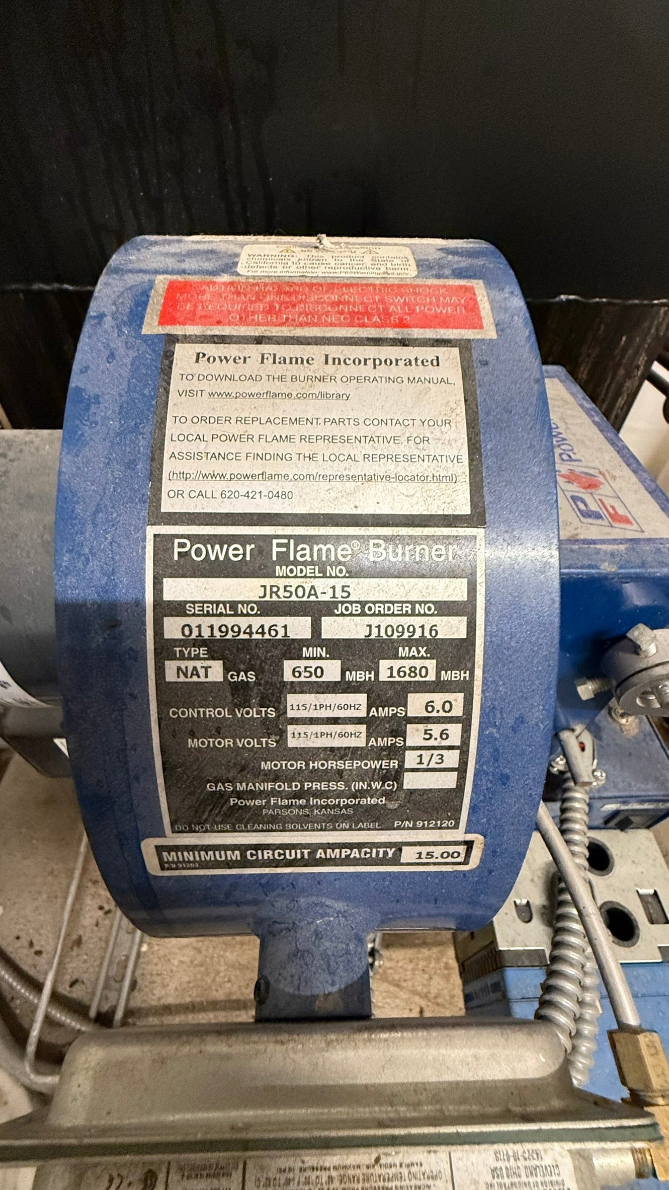 Columbia MPH-40 Steam Boiler – 1,680,000 BTU w/ Feedwater & Blowdown