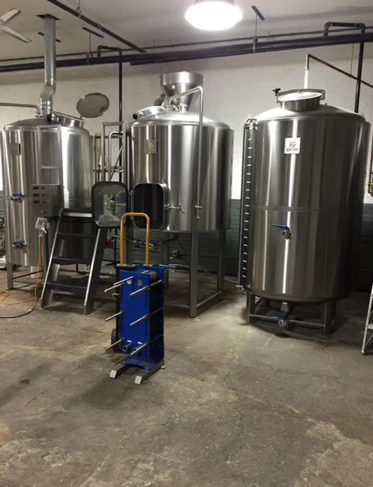 10 BBL Bridgetown 2-Vessel Steam Brewhouse with 20 BBL HLT