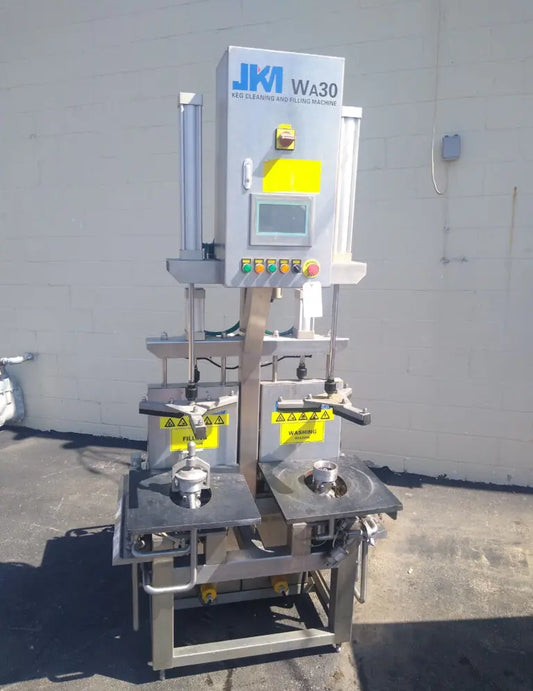 JKM WA30 Two-Head Keg Washer – Single Phase – In Warehouse & Ready to Ship!