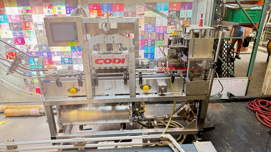 (Reduced!) CODI 6-Head Counter-Pressure Canning Line – 45 CPM