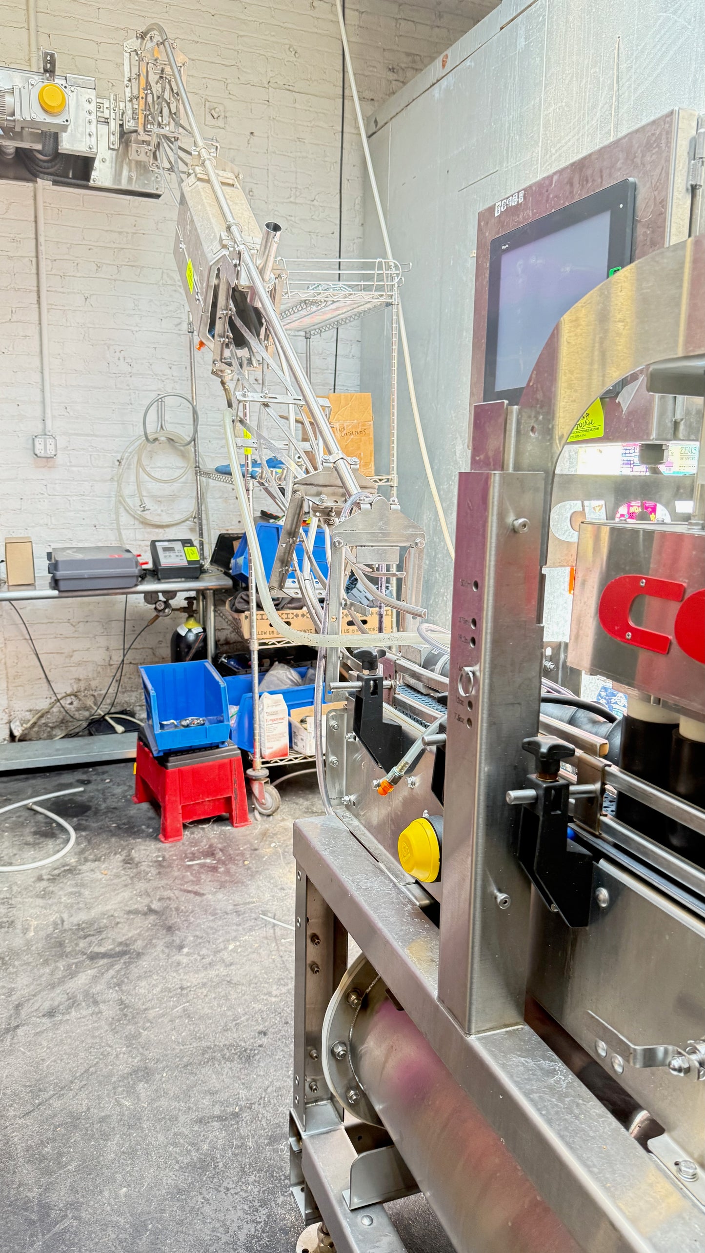 (Reduced!) CODI 6-Head Counter-Pressure Canning Line – 45 CPM