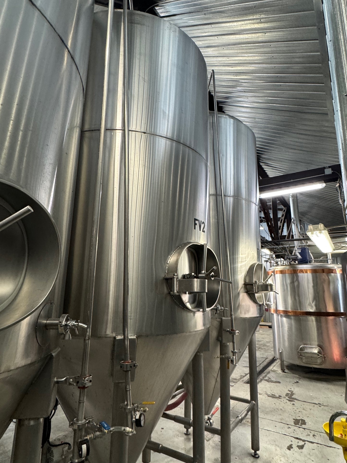 20 bbl Diversity fermenter unitank insulated, glycol jacketed, ~13.5' - 4 Available!