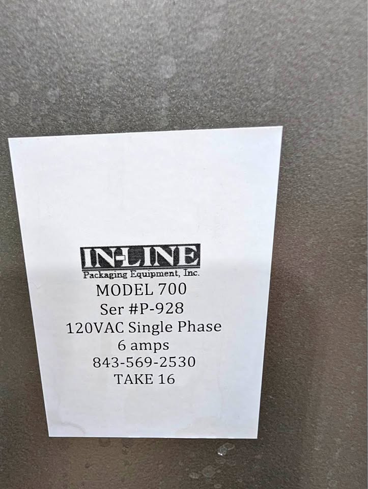 Paradigm In-LINE Automatic Labeler Model 700