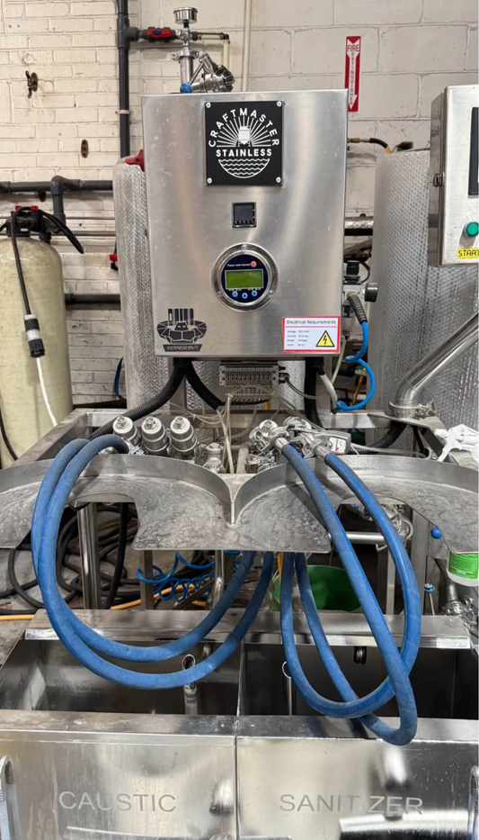 Craftmaster Stainless Keggernaut 2-Head Keg Washer
